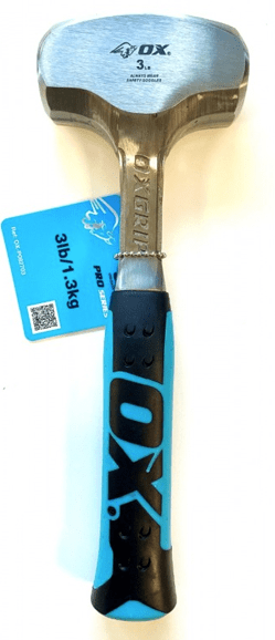 Mazo 3LB mango  corto OX TOOLS