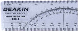 REGLILLA DEAKIN  6″ C-THU EJD1  1:5000, 10,000,