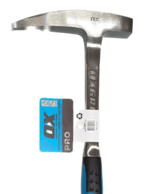 Martillo estandar  extremo en punta,  mango largo 22Oz OX TOOLS